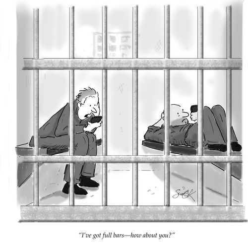 "I've got full bars – how about you."