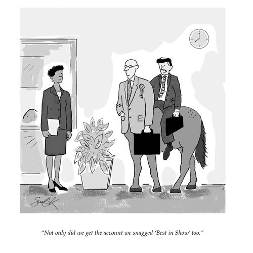 "Not only did we get the account we snagged 'Best in Show' too."