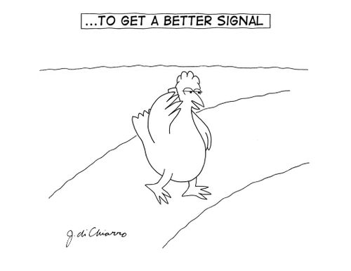... To get a better signal.