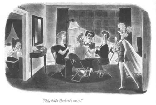 "Oh, that's Herbert's muse."
