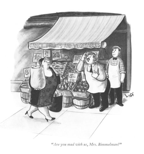 "Are you mad with us, Mrs. Bimmelman?"