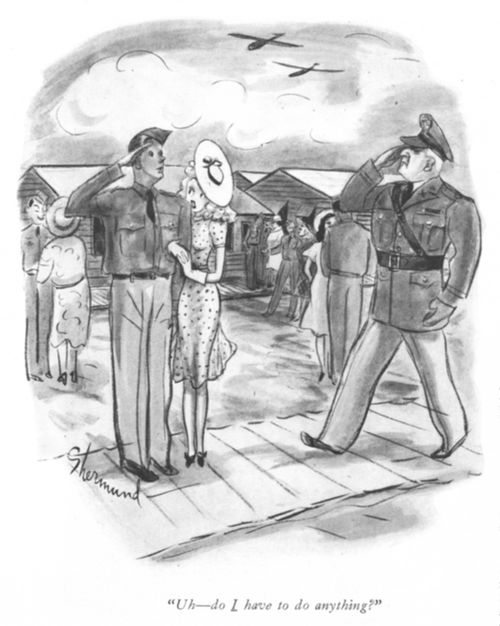 "Uh – do I have to do anything?"