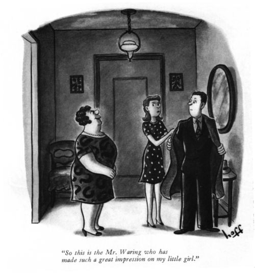 "So this is the Mr. Waring who has made such a great impression on my little girl."