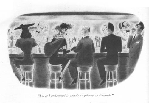 "But as I understand it, there's no priority on diamonds."
