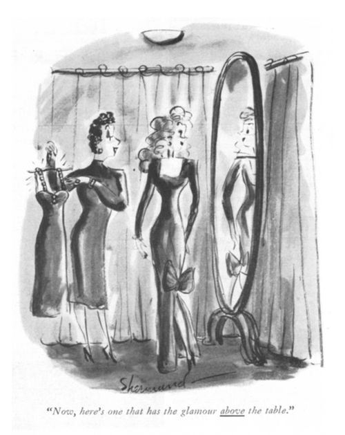 "Now here's one that has the glamour above the table."
