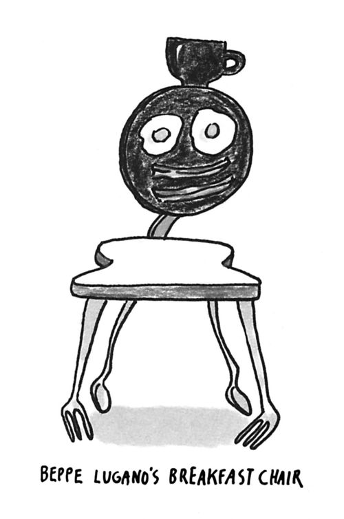 Beppe Lugano's Breakfast Chair