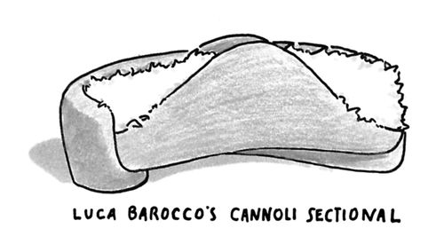 Luca Barocco's Cannoli Sectional