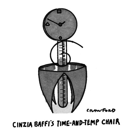 Cinzia Baffi's Time-And-Temp Chair