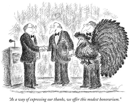 "As a way of expressing our thanks, we offer this modest honorarium."