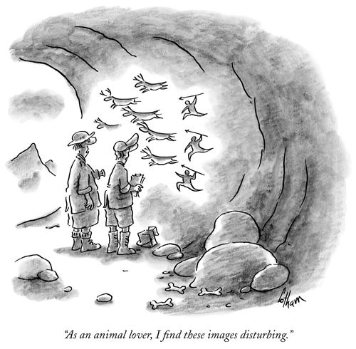 "As an animal lover, I find these images disturbing."