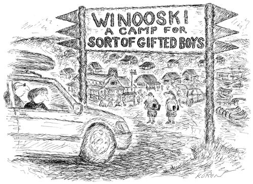 Winooski - A camp for sort of gifted boys.
