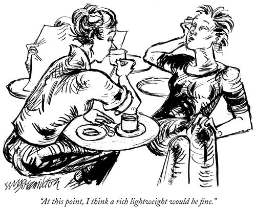 "At this point, I think a rich lightweight would be fine."