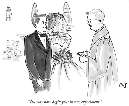 "You may now begin your insane experiment."