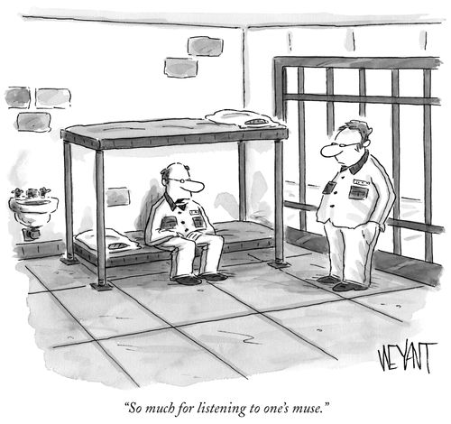 "So much for listening to one's muse."