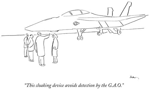 "This cloaking device avoids detection by the G.A.O."