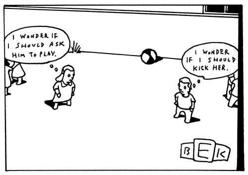 "I wonder if I should ask him to play."
