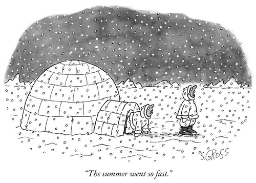 "The summer went so fast."