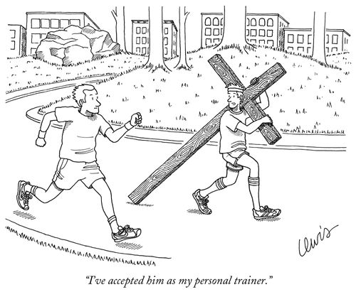 "I've accepted him as my personal trainer."