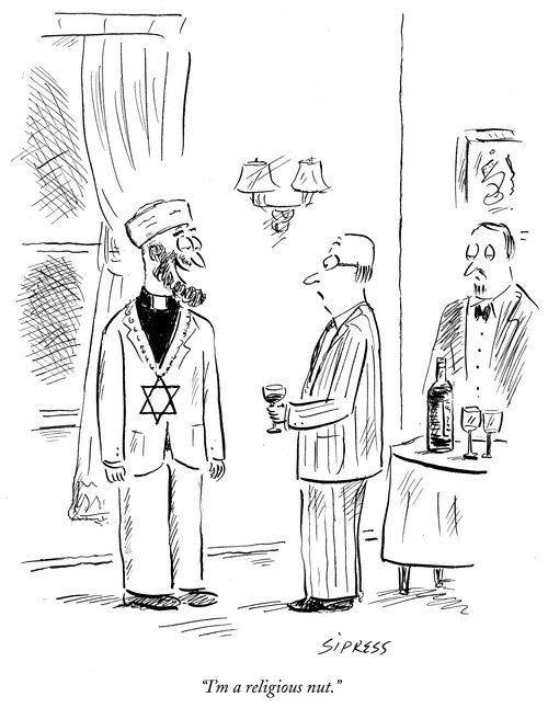 "I'm a religious nut."