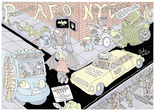 "Presenting a Few of New York Curiosities"