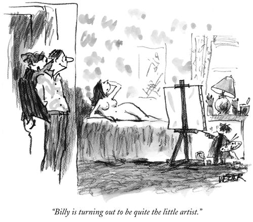"Billy is turning out to be quite the little artist."