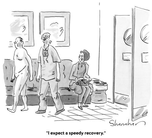 "I expect a speedy recovery,"