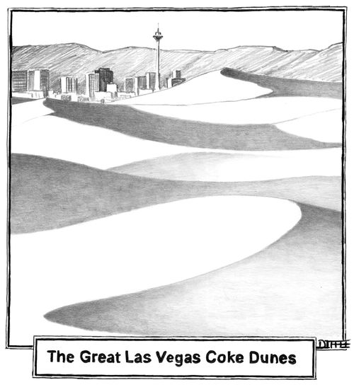 The Great Las Vegas Coke Dunes