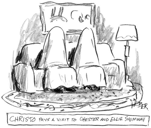Christo pays a visit to Chester and Ellie Shumway.