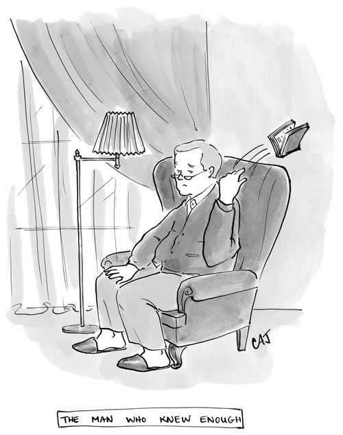 "The Man Who Knew Enough"