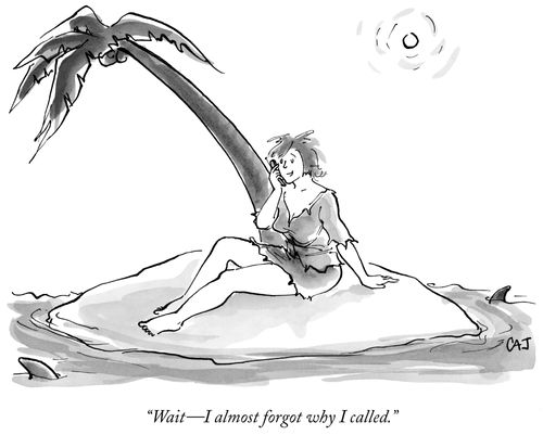 "Wait—I almost forgot why I called."