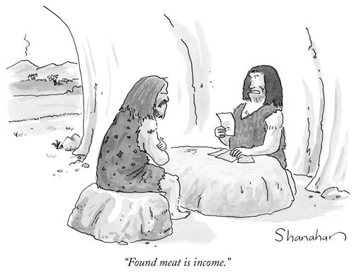 "Found meat is income."