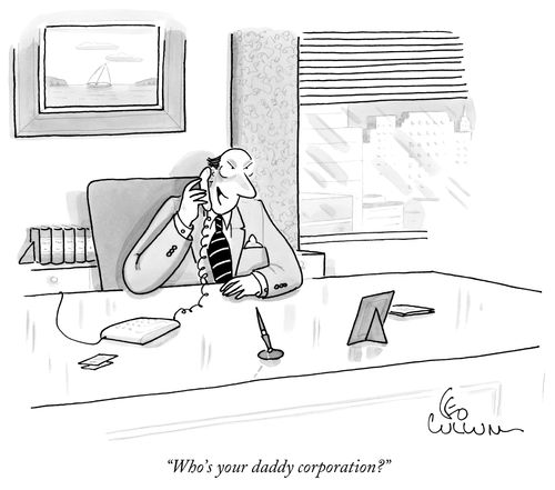 "Who's your daddy corporation?"