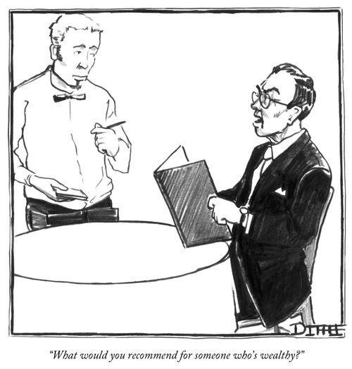 "What would you recommend for someone who's wealthy?"