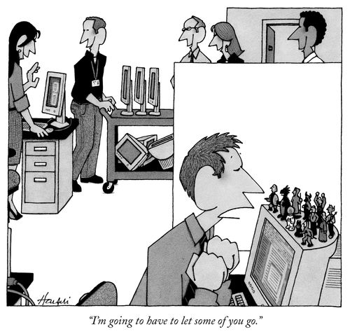"I'm going to have to let some of you go."