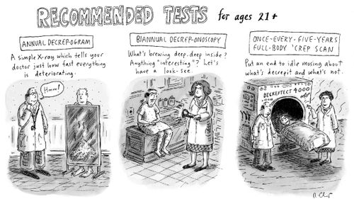 Recommended Tests for ages 21+