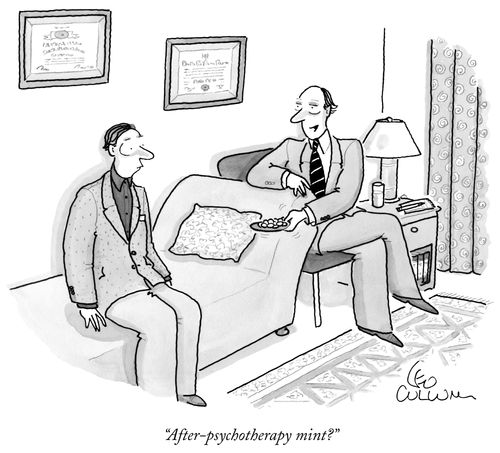 "After-psychotherapy mint?"