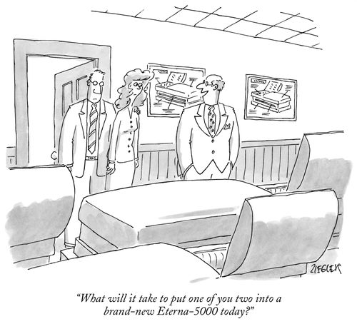 "What will it take to put one of you two into a brand-new Eterna-5000 today?"