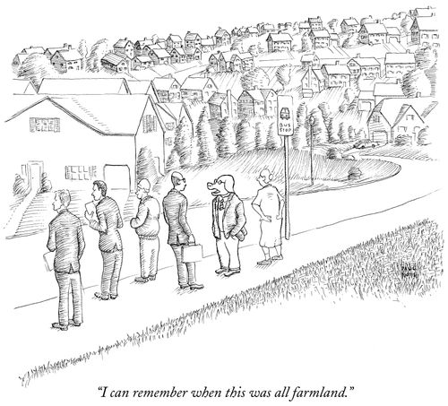 "I can remember when this was all farmland."