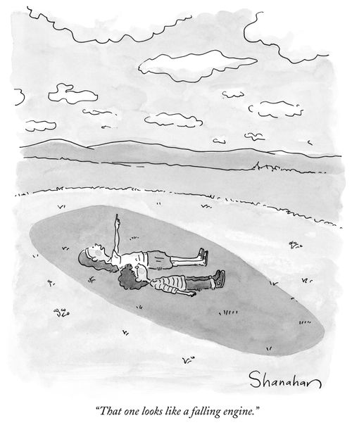 "That one looks like a falling engine."