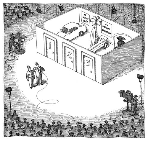 Prizes Include: A New Car, A Maui Vacation And The Grim Reaper