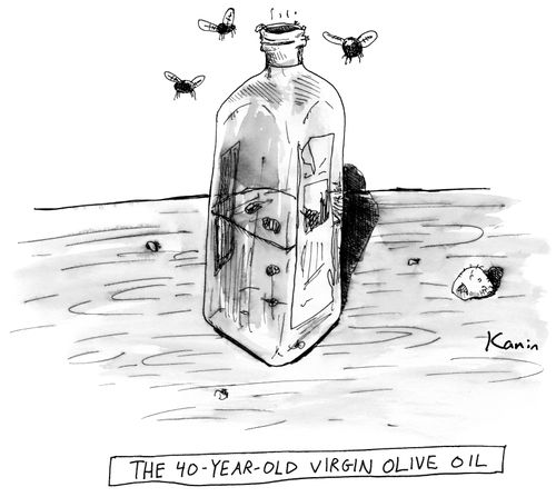 "The 40-Year-Old Virgin Olive Oil"