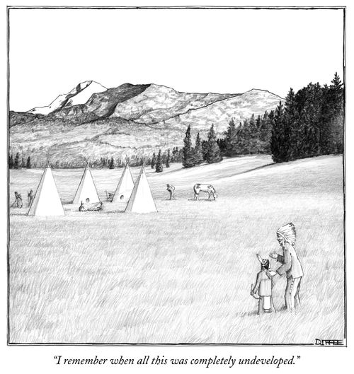 "I remember when all this was completely undeveloped."