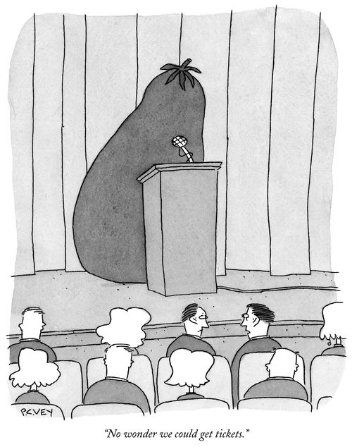 "No wonder we could get tickets."