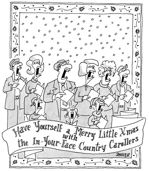 "Have Yourself a Merry Little Xmas with the In-Your-Face Country Carollers"