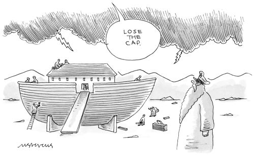 "Lose the cap."