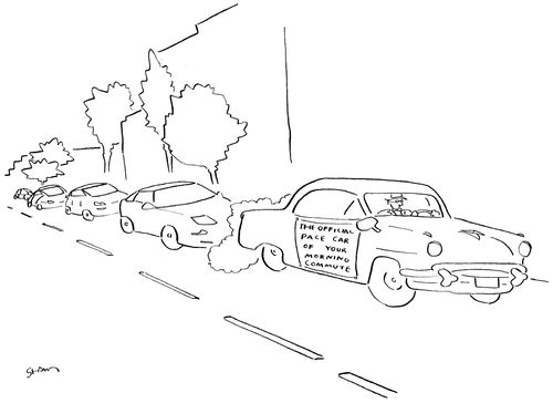 The Official Pace Car of Your Morning Commute