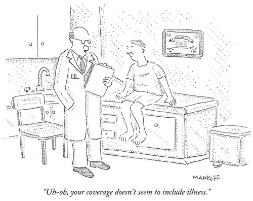 "Uh-oh, your coverage doesn't seem to include illness."