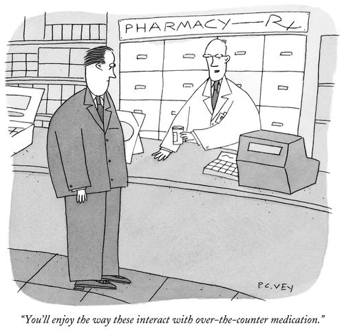 "You'll enjoy the way these interact with over-the-counter medication."