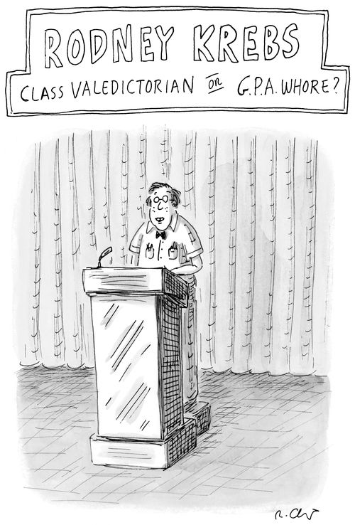 Rodney Krebs: Class Valedictorian or G.P.A. whore?