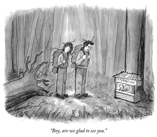 "Boy, are we glad to see you."